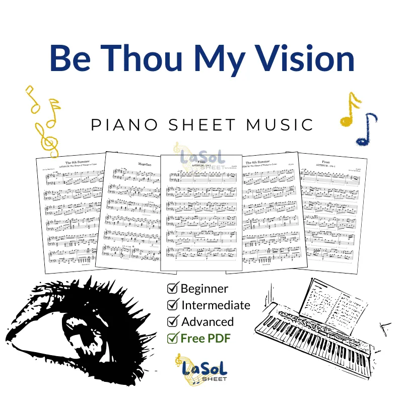 Be Thou My Vision Piano Sheet Music