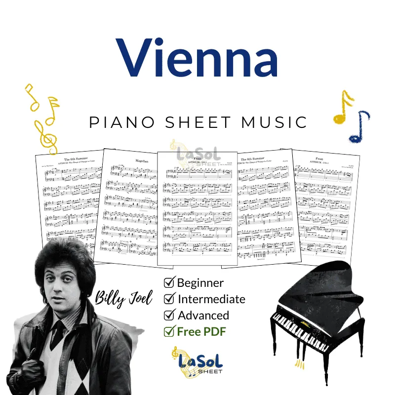 Vienna - Billy Joel Piano Sheet Music