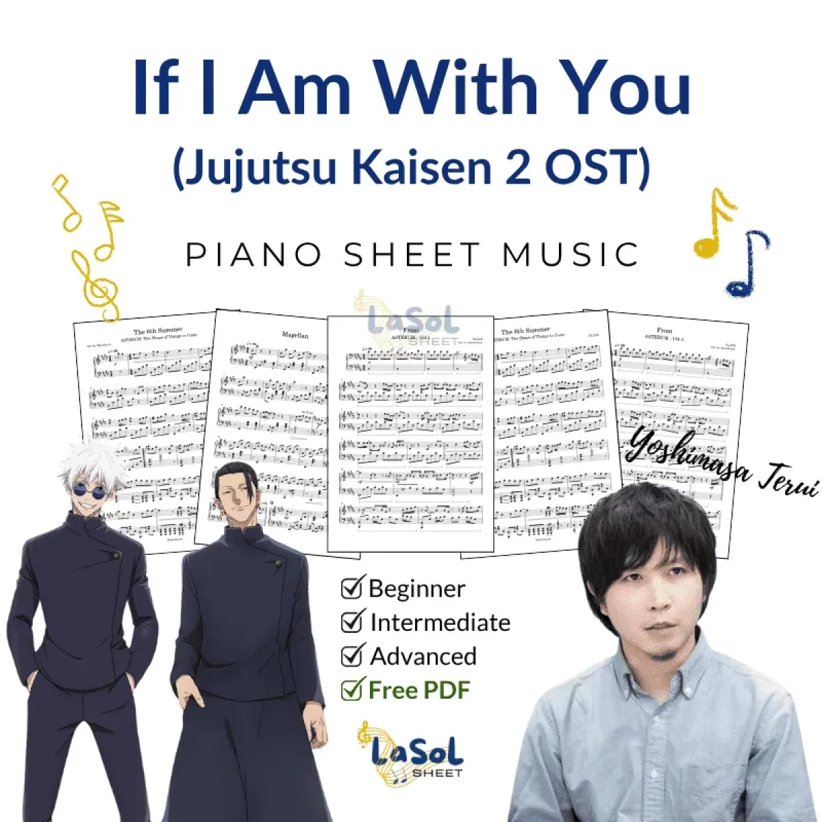 If I Am With You Piano Sheet Music PDF Free + Tutorial Video