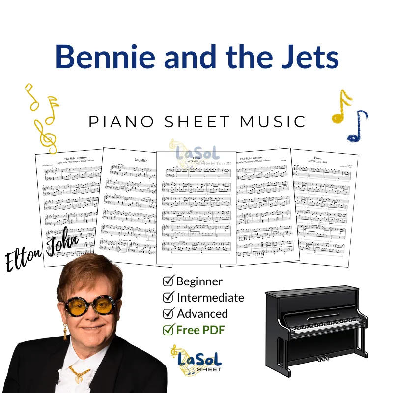 Bennie and the Jets - Elton John Piano Sheet Music
